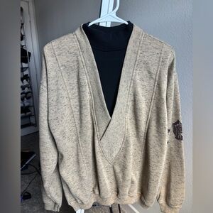 Vintage Men's Beige Sweater